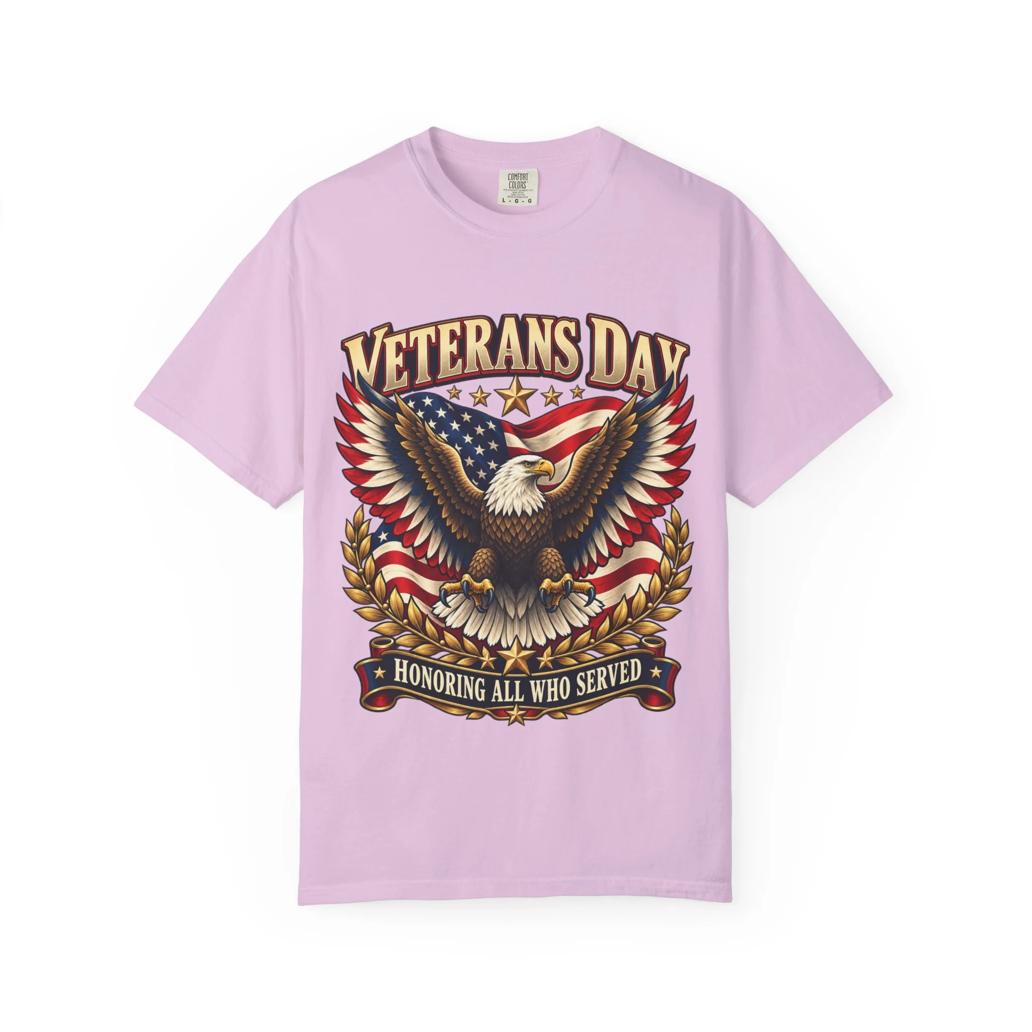 Veterans Unisex Garment-Dyed T-shirt - Image Front - Image 13