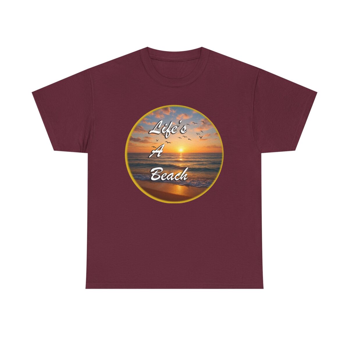 Sunset Vibe Tee, Life's a Beach Unisex T-Shirt, Summer Wear, Beach Lover Gift, Casual Wear, Vacation Top - Image 25