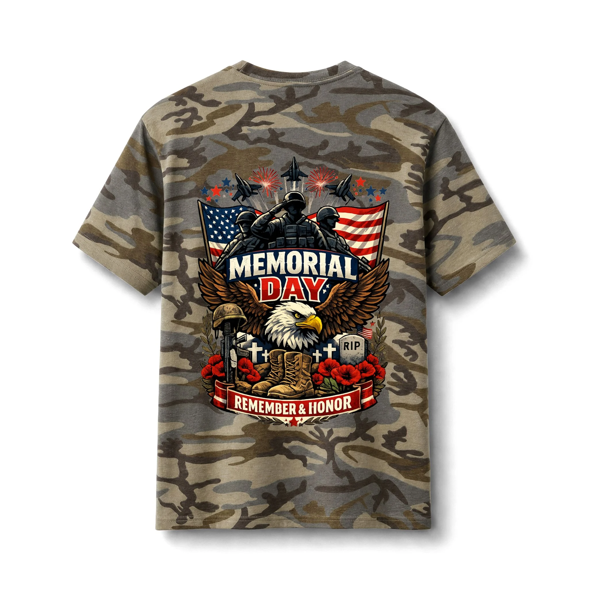 Memorial Day - Back Print