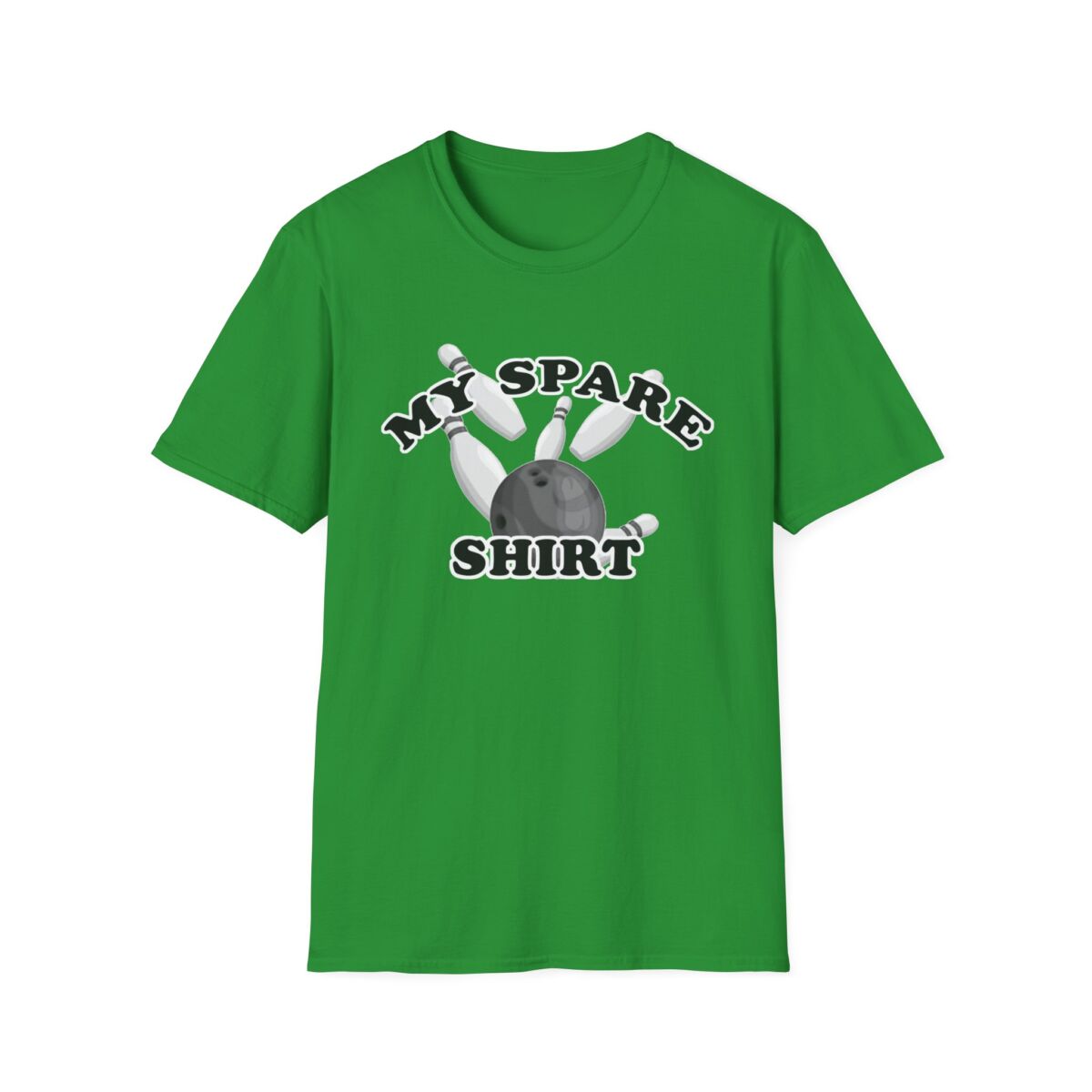 Funny Bowling T-Shirt, My Spare Shirt, Gift for Bowlers, Unisex Humor Tee, Bowling League Apparel, Casual Game Shirt - Image 6