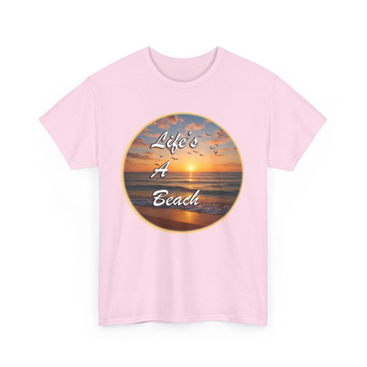 Sunset Vibe Tee, Life's a Beach Unisex T-Shirt, Summer Wear, Beach Lover Gift, Casual Wear, Vacation Top - Image 43