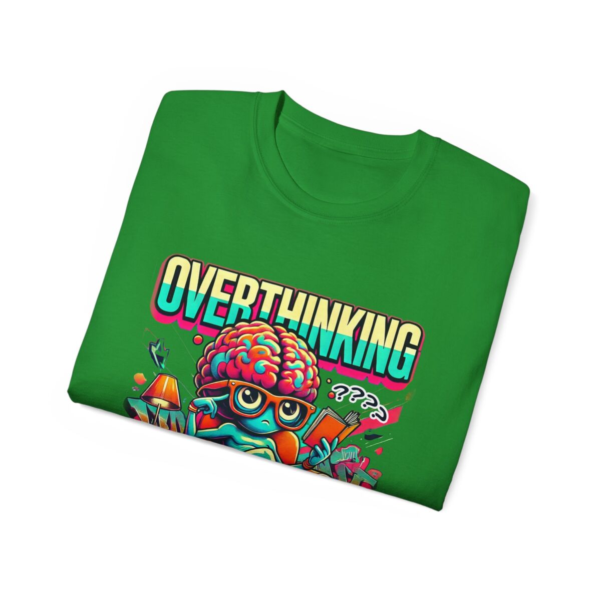 Women Overthinking Humor Tee, Casual Unisex Cotton Shirt for Creative Minds, Gift for Friends, Relaxed Style, Funny Graphic Tee - Image 32