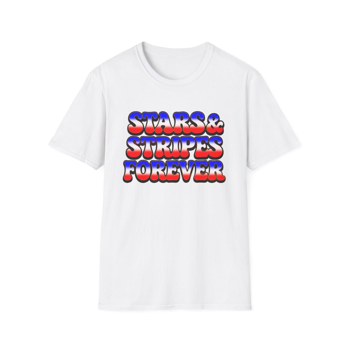 4th of July Vintage Stars & Stripes Forever T-Shirt, Patriotic Tee, Independence Day, Gift, American Pride Top