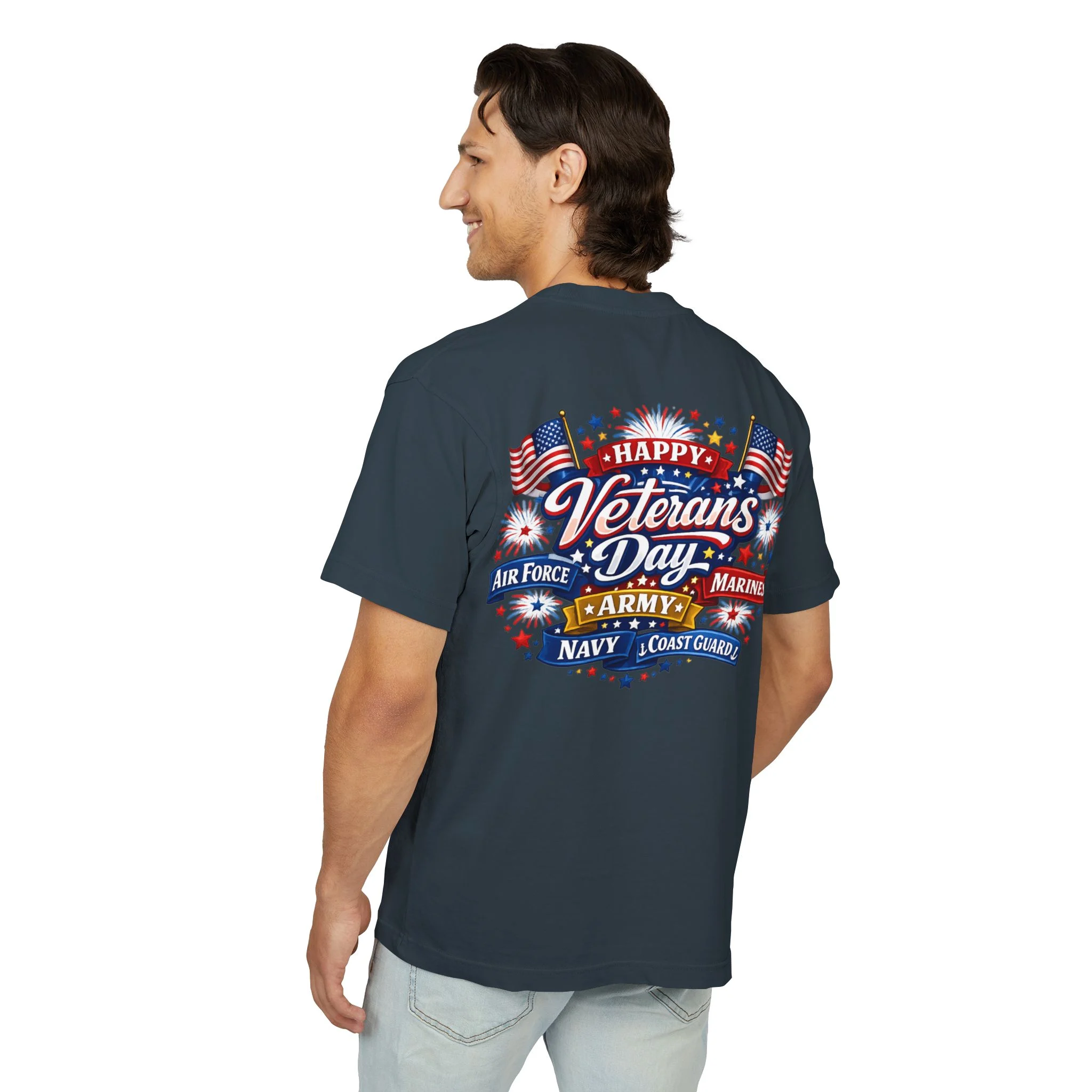 Veterans Day Celebrate - Print On Back - Image 3