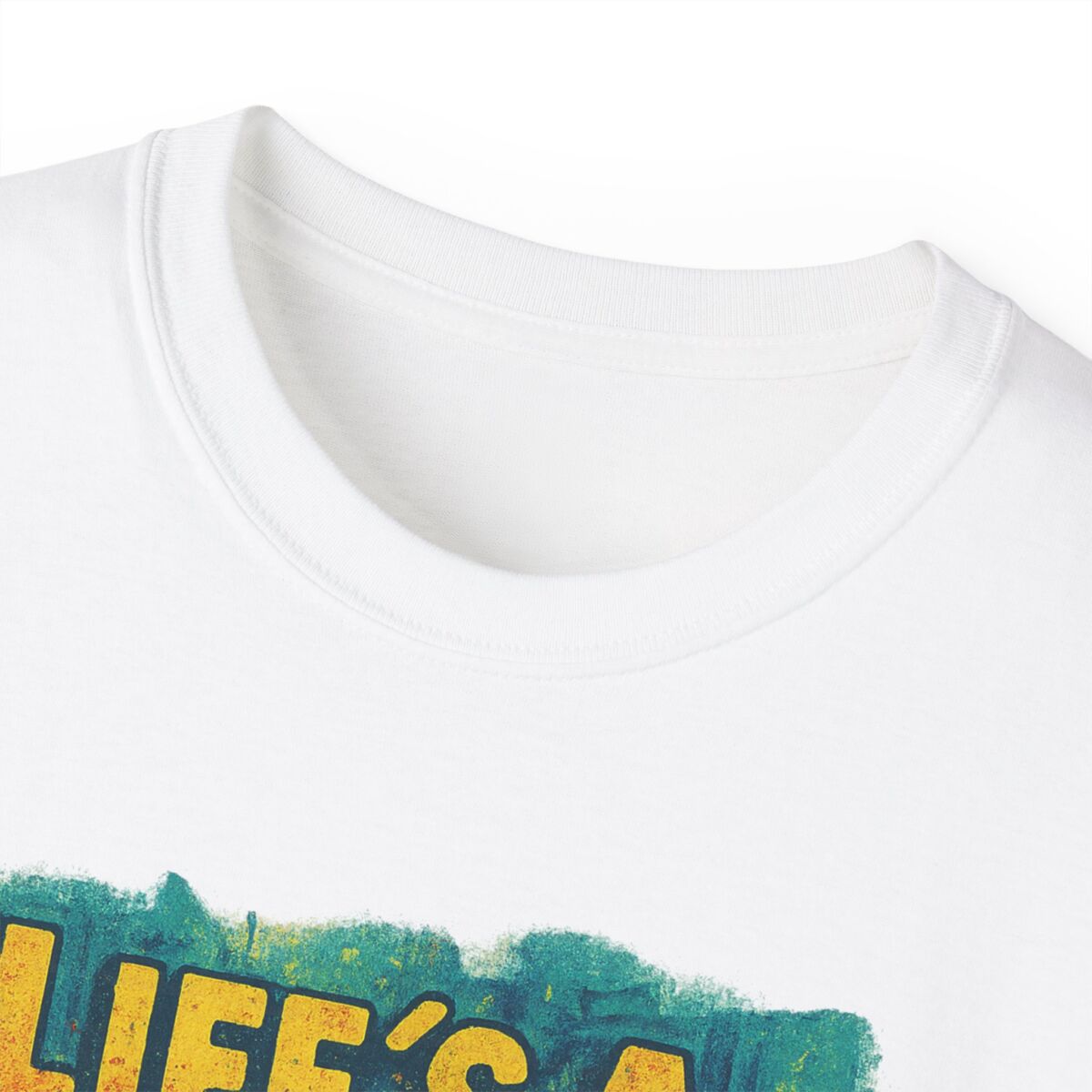 Life's a Bitch... Humorous Unisex Ultra Cotton Tee, Funny T-Shirt, Gift for Friends, Casual Wear, Birthday Present, Meme Shirt - Image 3
