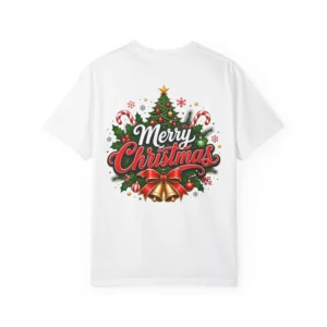 Merry Christmas Garment-Dyed T-shirt