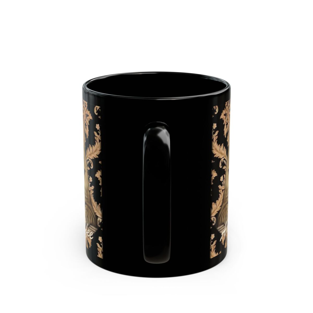Elegant Cat Coffee Mug - Perfect for Cat Lovers - Image 3