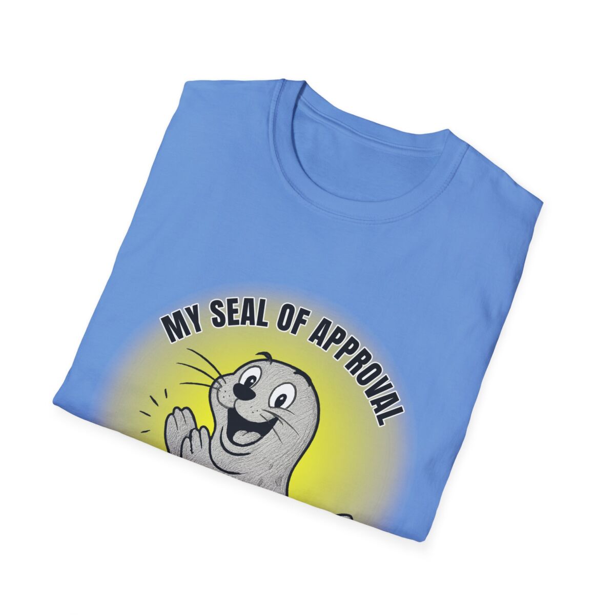 Funny Seal of Approval T-Shirt, Unisex Softstyle Tee, Gift for Animal Lovers, Cute Seal Shirt, Casual Wear T-Shirt - Image 32