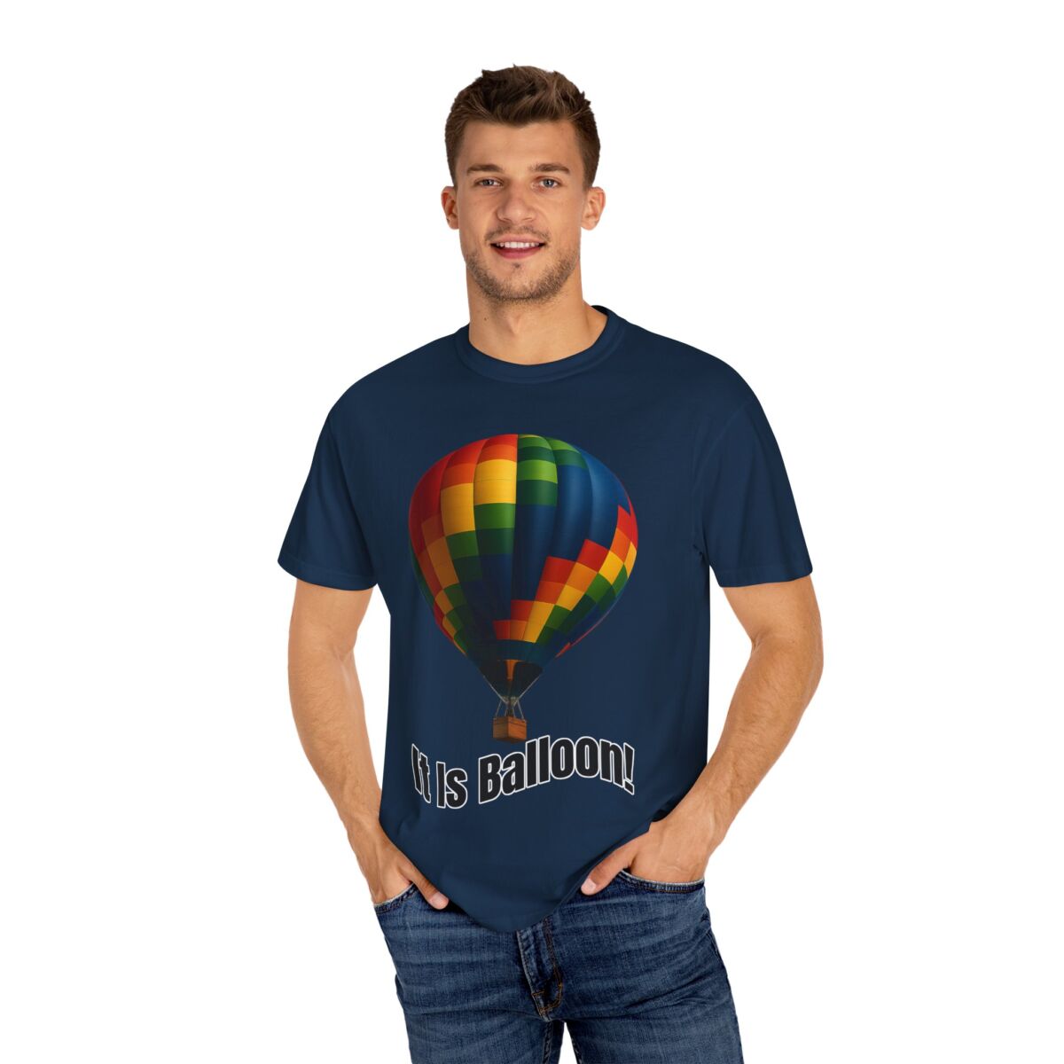 It Is Balloon!, Fun Graphic Tee for Adventure Lovers, Travel Shirt, Unique Gift, Casual Wear, Summer Style - Image 40