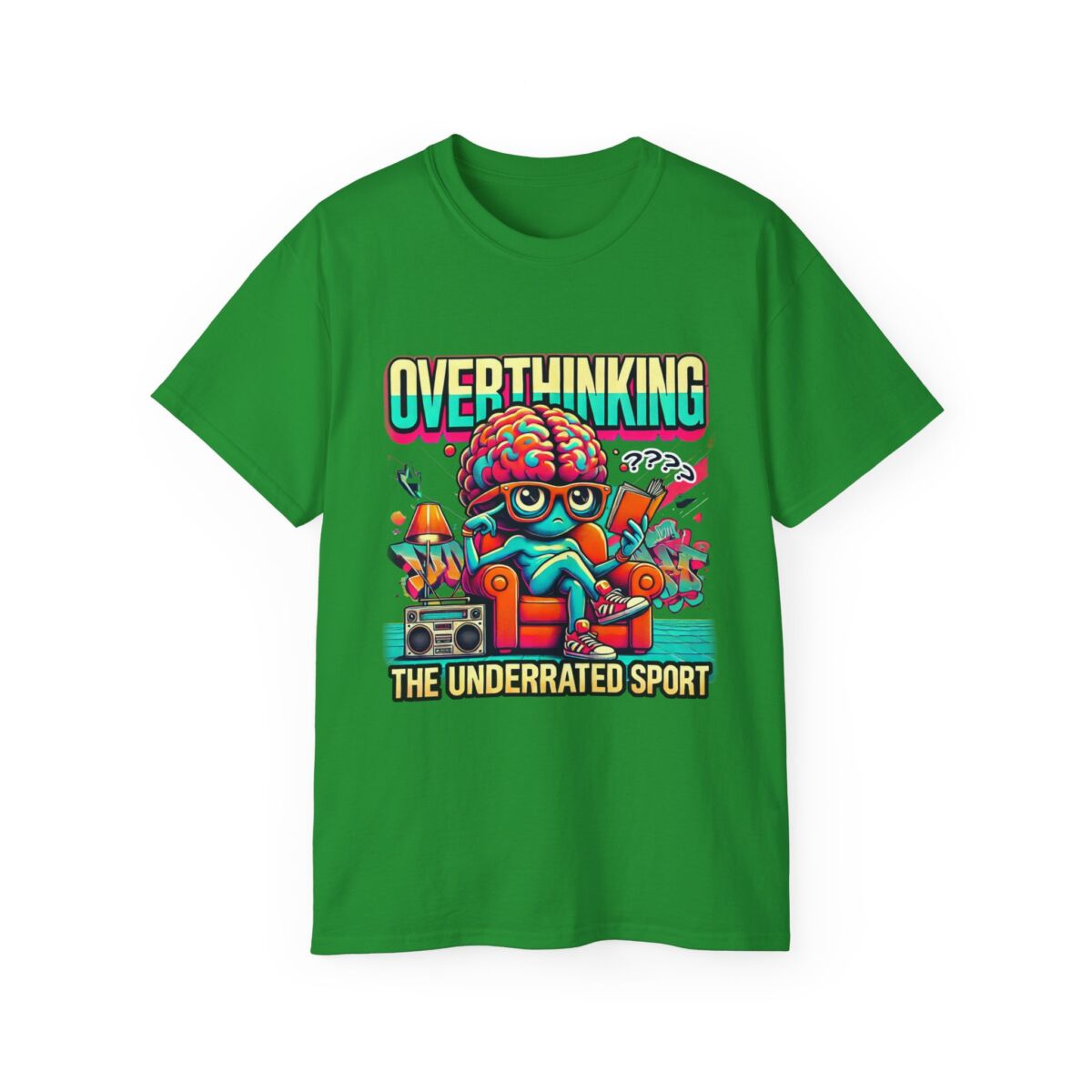 Women Overthinking Humor Tee, Casual Unisex Cotton Shirt for Creative Minds, Gift for Friends, Relaxed Style, Funny Graphic Tee - Image 29