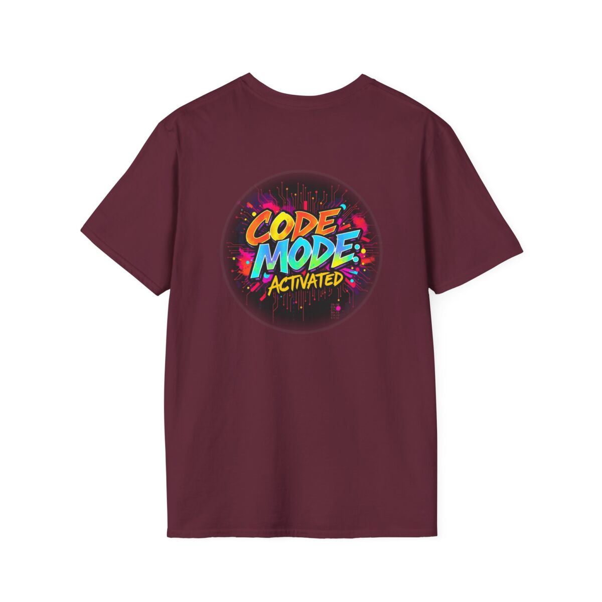 'Code Mode Activated T-Shirt' | Funny Programmer Tee | Geeky Coder Gift for Men & Women | Unisex Softstyle T-Shirt - Image 26