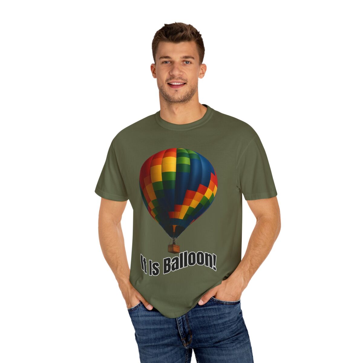 It Is Balloon!, Fun Graphic Tee for Adventure Lovers, Travel Shirt, Unique Gift, Casual Wear, Summer Style - Image 28