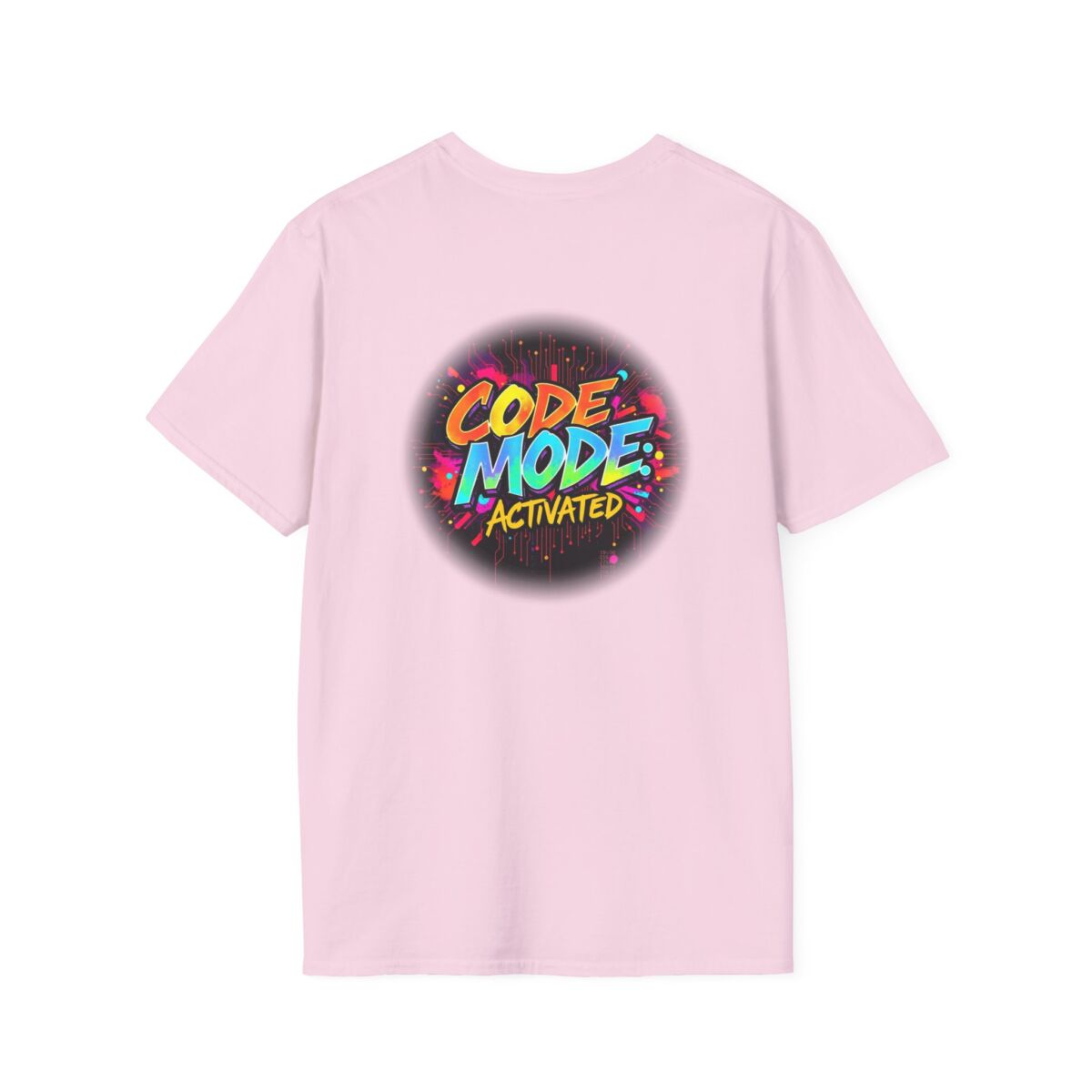 'Code Mode Activated T-Shirt' | Funny Programmer Tee | Geeky Coder Gift for Men & Women | Unisex Softstyle T-Shirt - Image 46