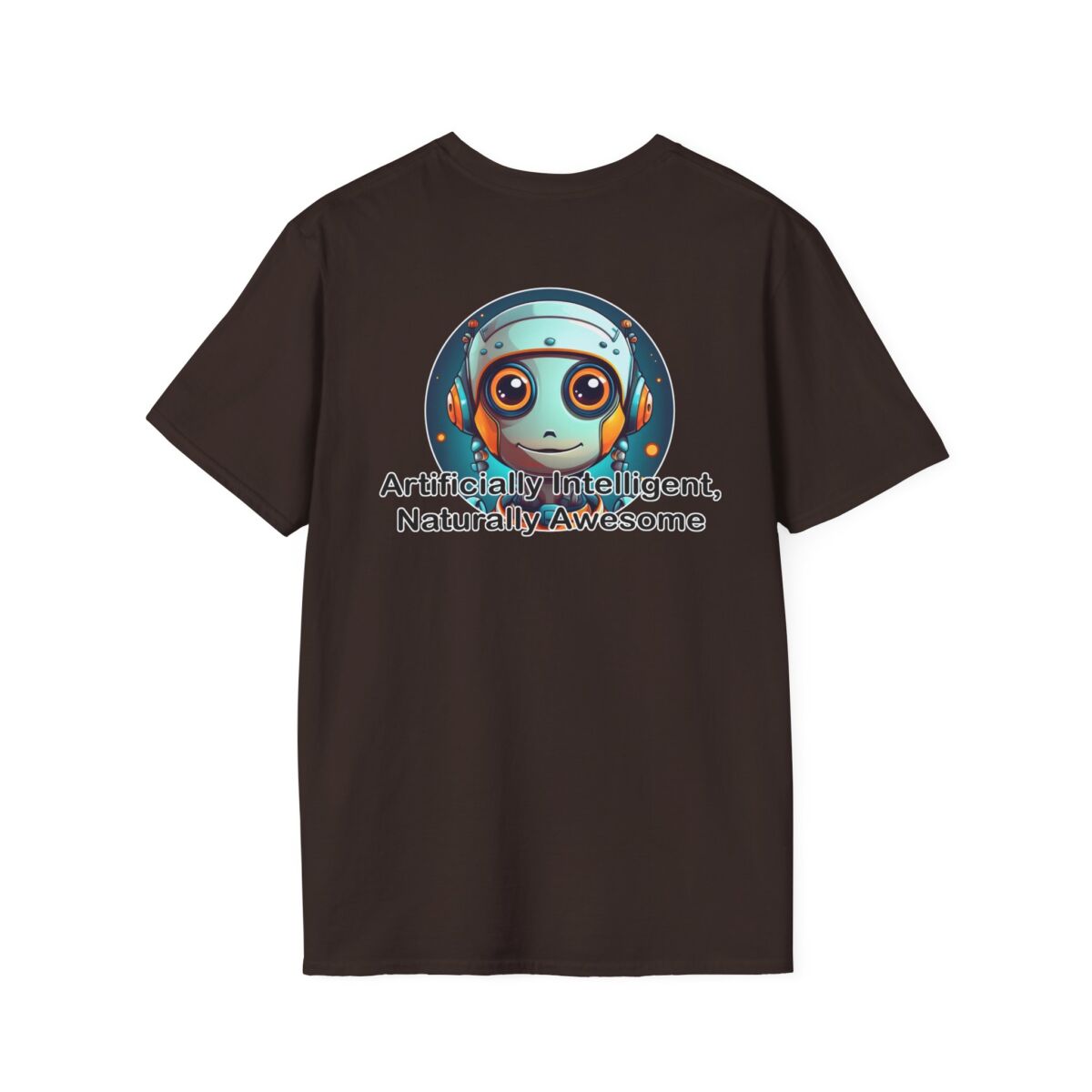 Artificially Intelligent Naturally Awesome T-Shirt | Funny AI Geek Tee | Tech Humor Shirt | Gift for Coders, Nerds & Science Fans - Image 14