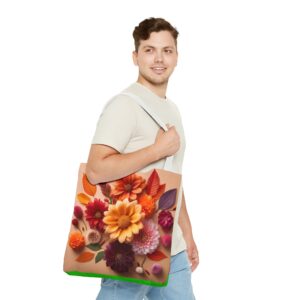 Floral Tote Bag | Summer Blooms for Everyday Use