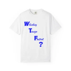 WTF Garment-Dyed T-shirt - image front