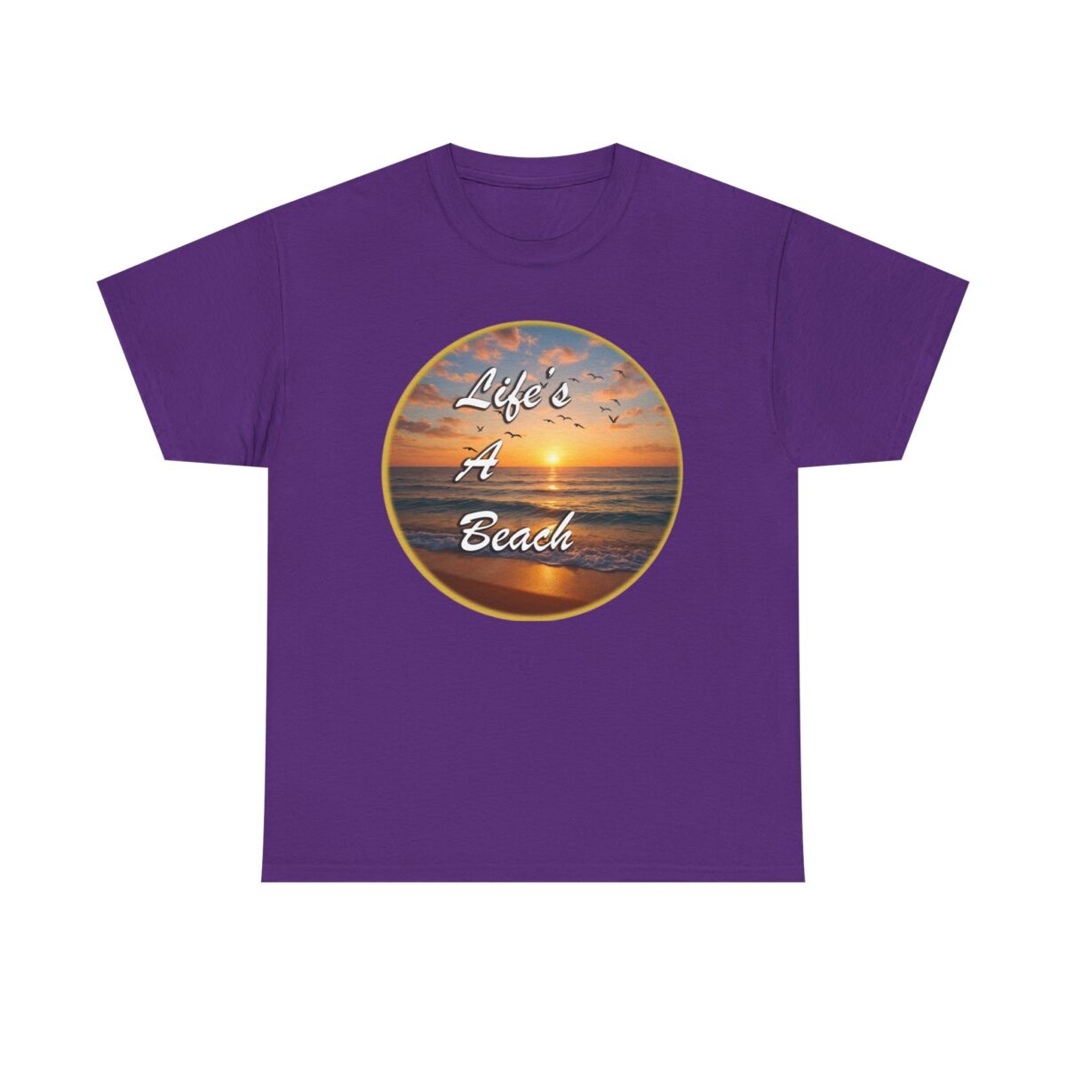 Sunset Vibe Tee, Life's a Beach Unisex T-Shirt, Summer Wear, Beach Lover Gift, Casual Wear, Vacation Top - Image 37
