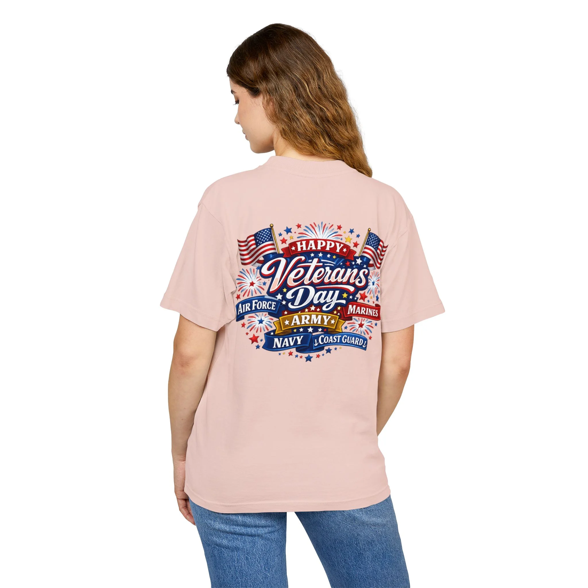 Veterans Day Celebrate - Print On Back - Image 2