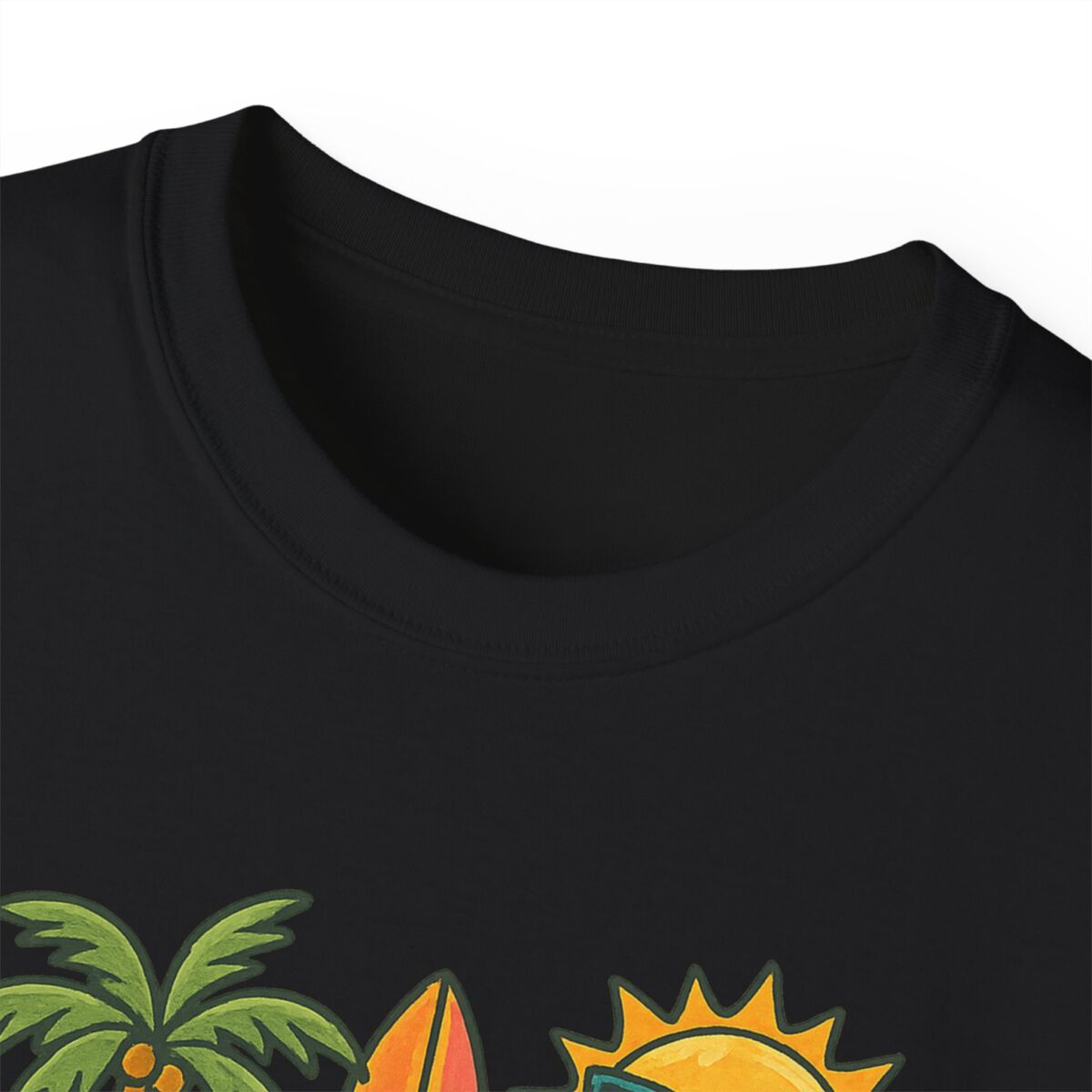 Life's A Beach Cotton Tee, Summer T-Shirt, Vacation Apparel, Beach Lover Gift, Casual Wear, Fun Graphic Tee - Image 7