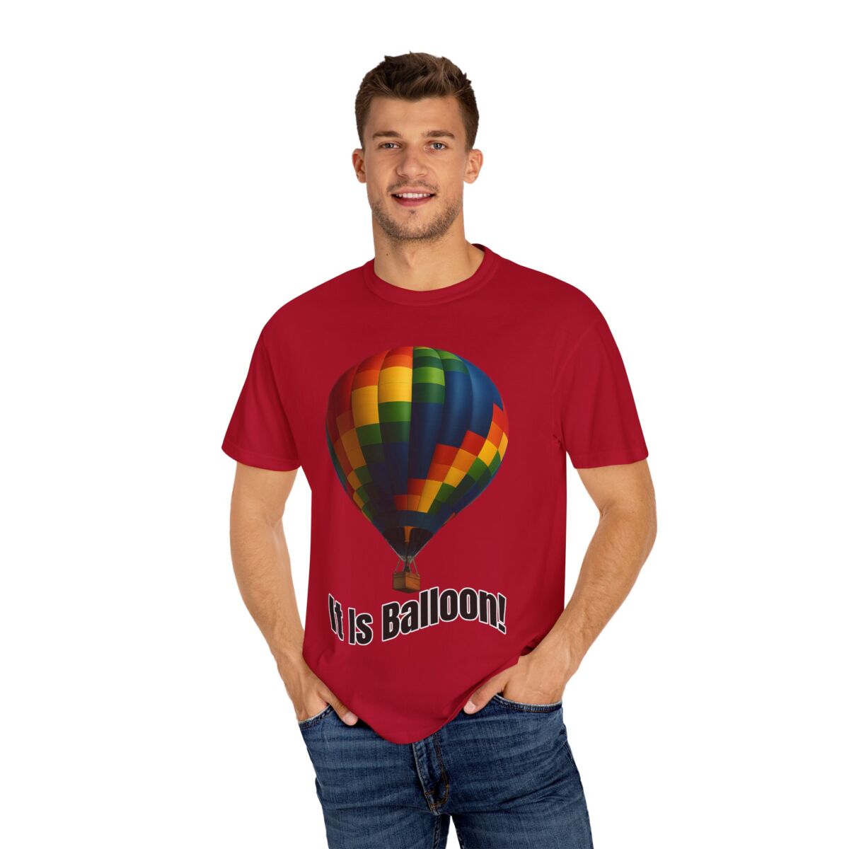 It Is Balloon!, Fun Graphic Tee for Adventure Lovers, Travel Shirt, Unique Gift, Casual Wear, Summer Style - Image 56