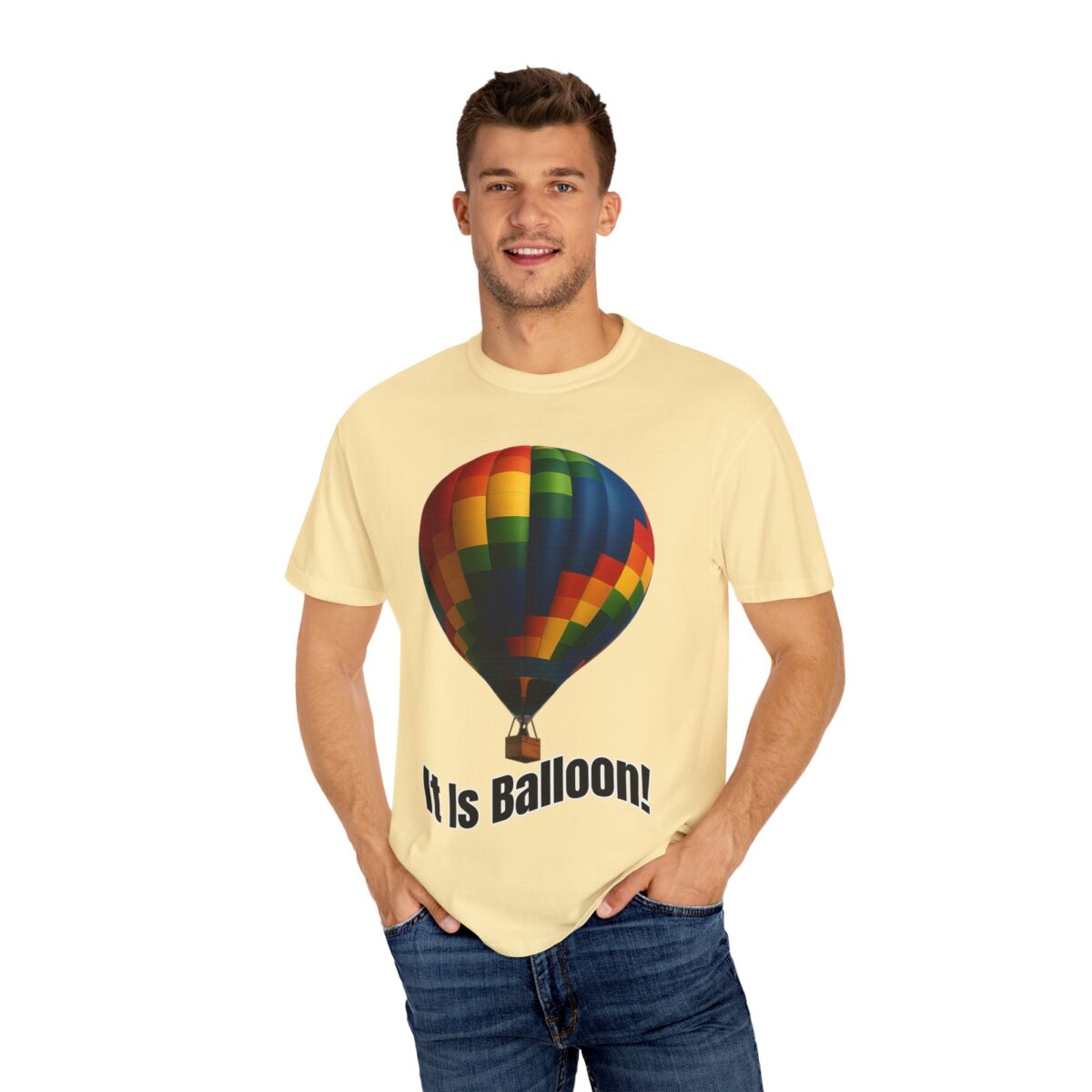 It Is Balloon!, Fun Graphic Tee for Adventure Lovers, Travel Shirt, Unique Gift, Casual Wear, Summer Style - Image 16