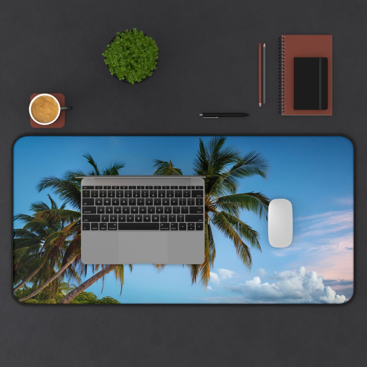 Beach Themed Gaming Mouse Pad 32 x 16in. - Image 3