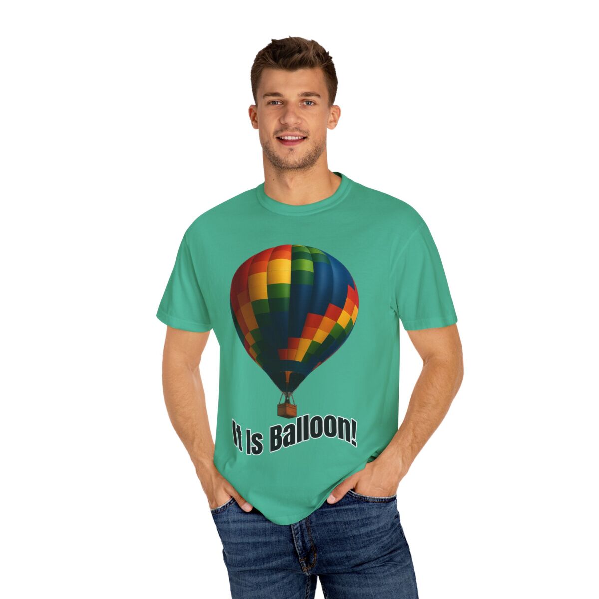 It Is Balloon!, Fun Graphic Tee for Adventure Lovers, Travel Shirt, Unique Gift, Casual Wear, Summer Style - Image 32