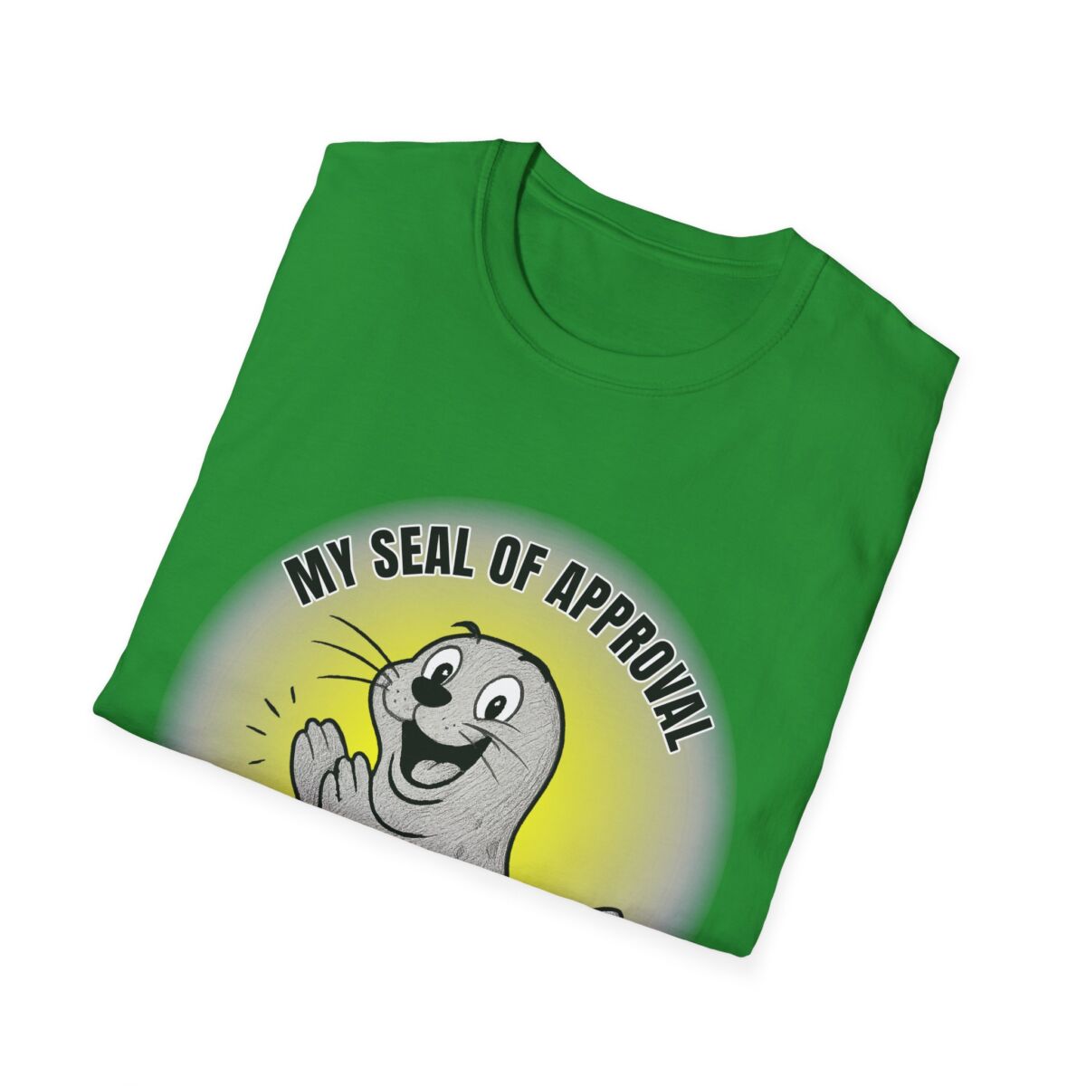 Funny Seal of Approval T-Shirt, Unisex Softstyle Tee, Gift for Animal Lovers, Cute Seal Shirt, Casual Wear T-Shirt - Image 28