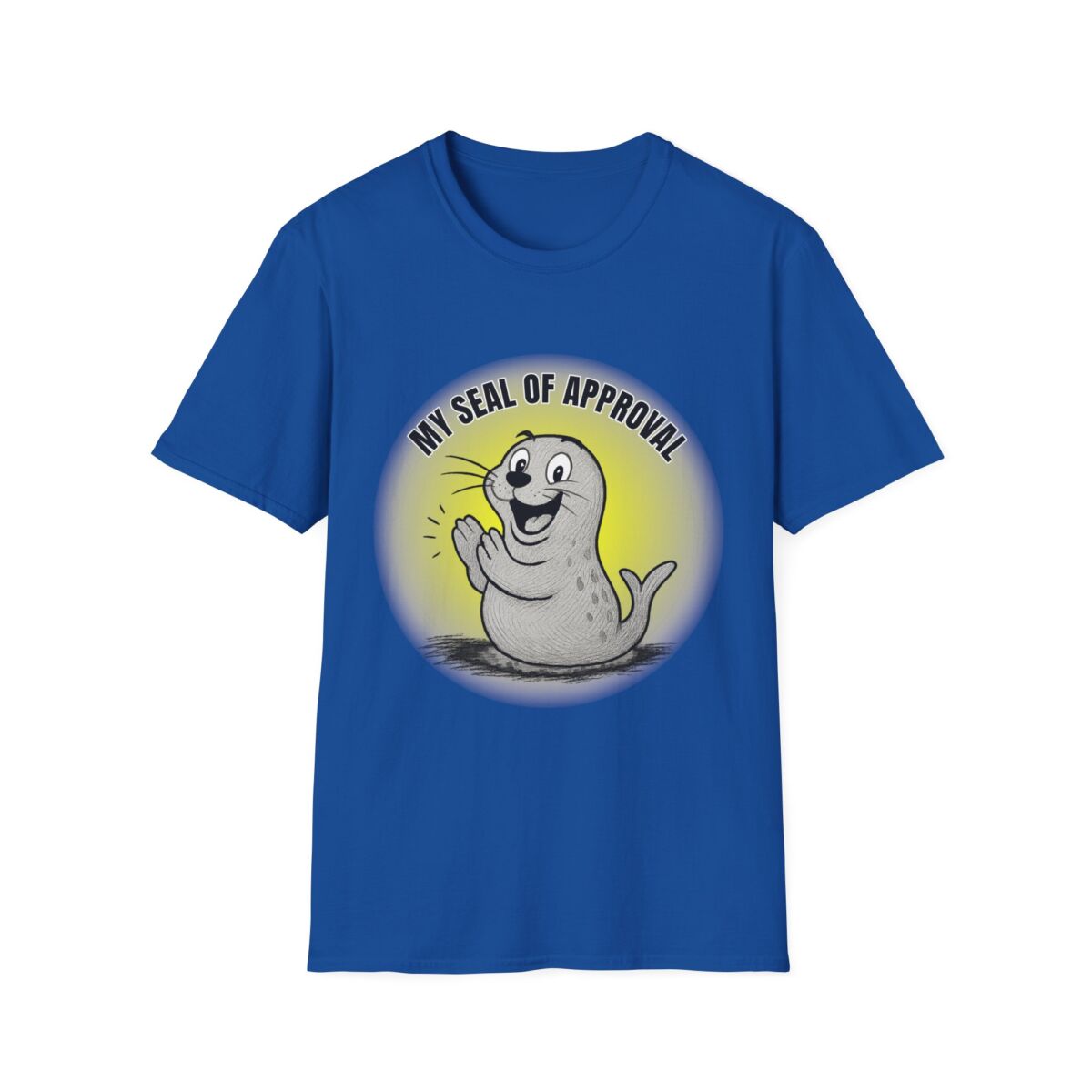 Funny Seal of Approval T-Shirt, Unisex Softstyle Tee, Gift for Animal Lovers, Cute Seal Shirt, Casual Wear T-Shirt - Image 33