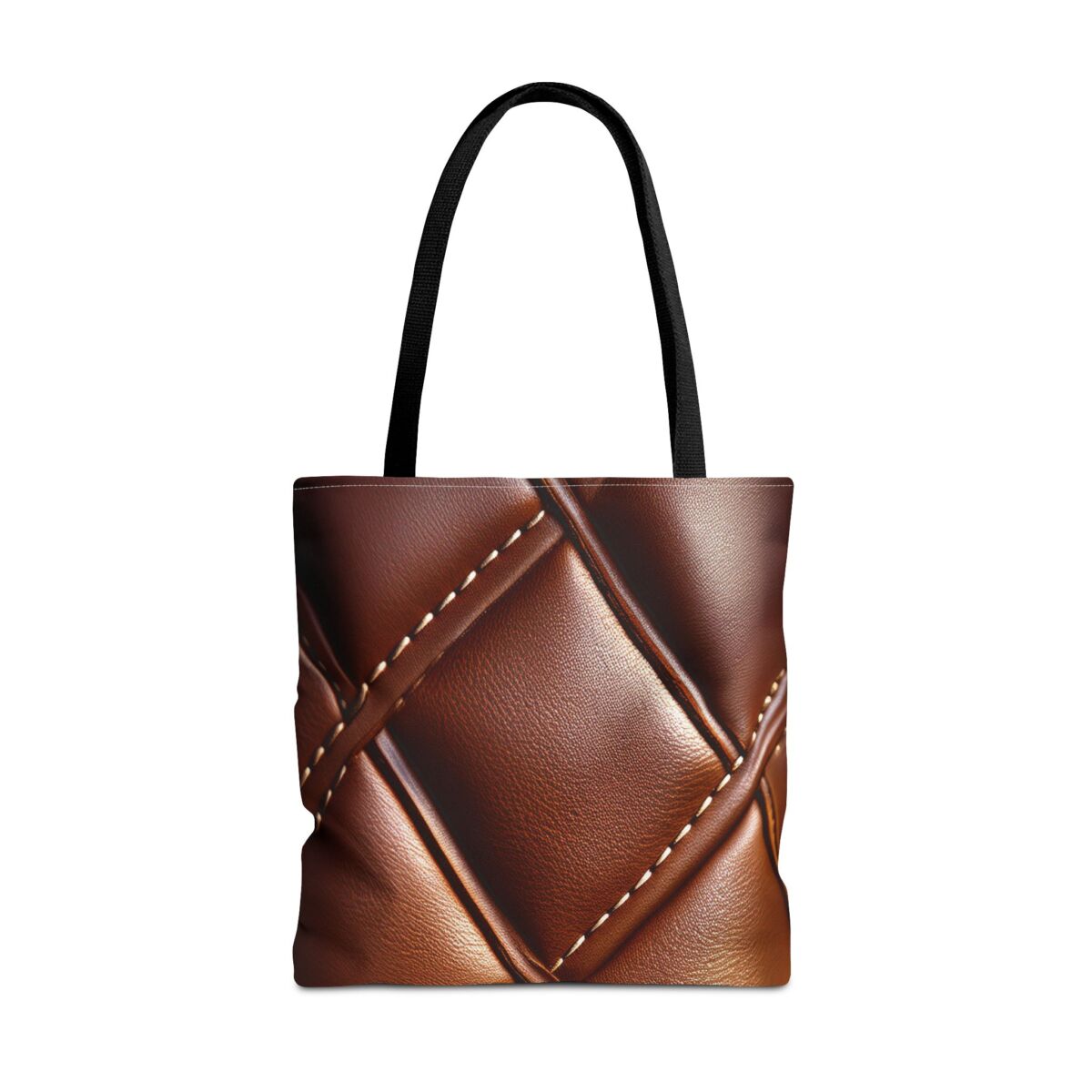 Realistic Faux Leather Tote Bag - 02 - Image 7
