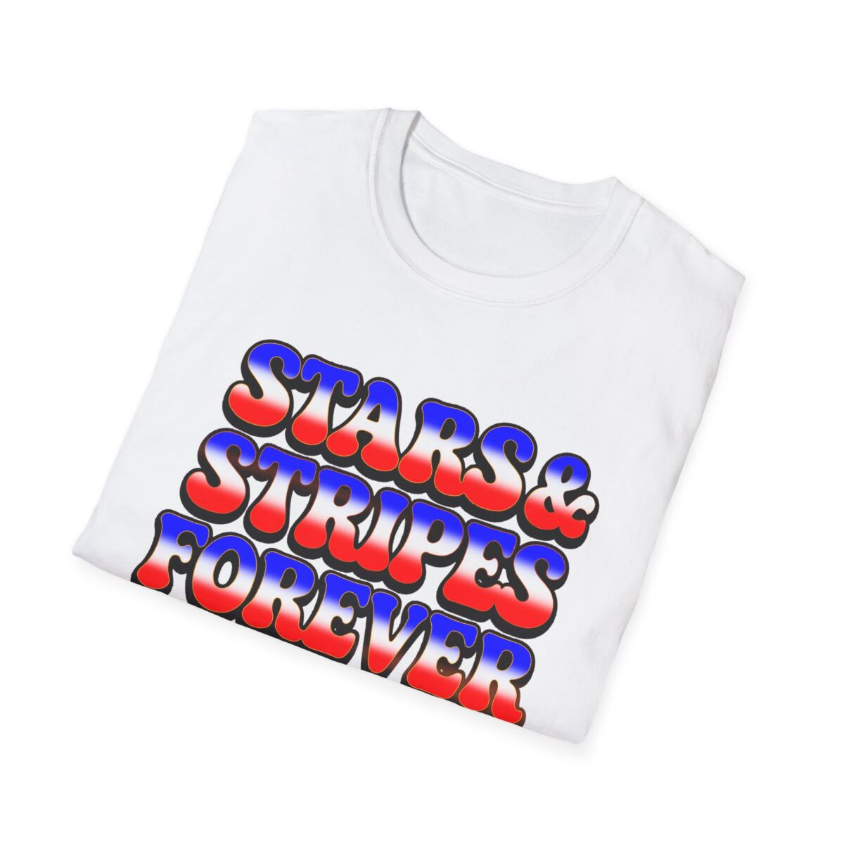 4th of July Vintage Stars & Stripes Forever T-Shirt, Patriotic Tee, Independence Day, Gift, American Pride Top - Image 4