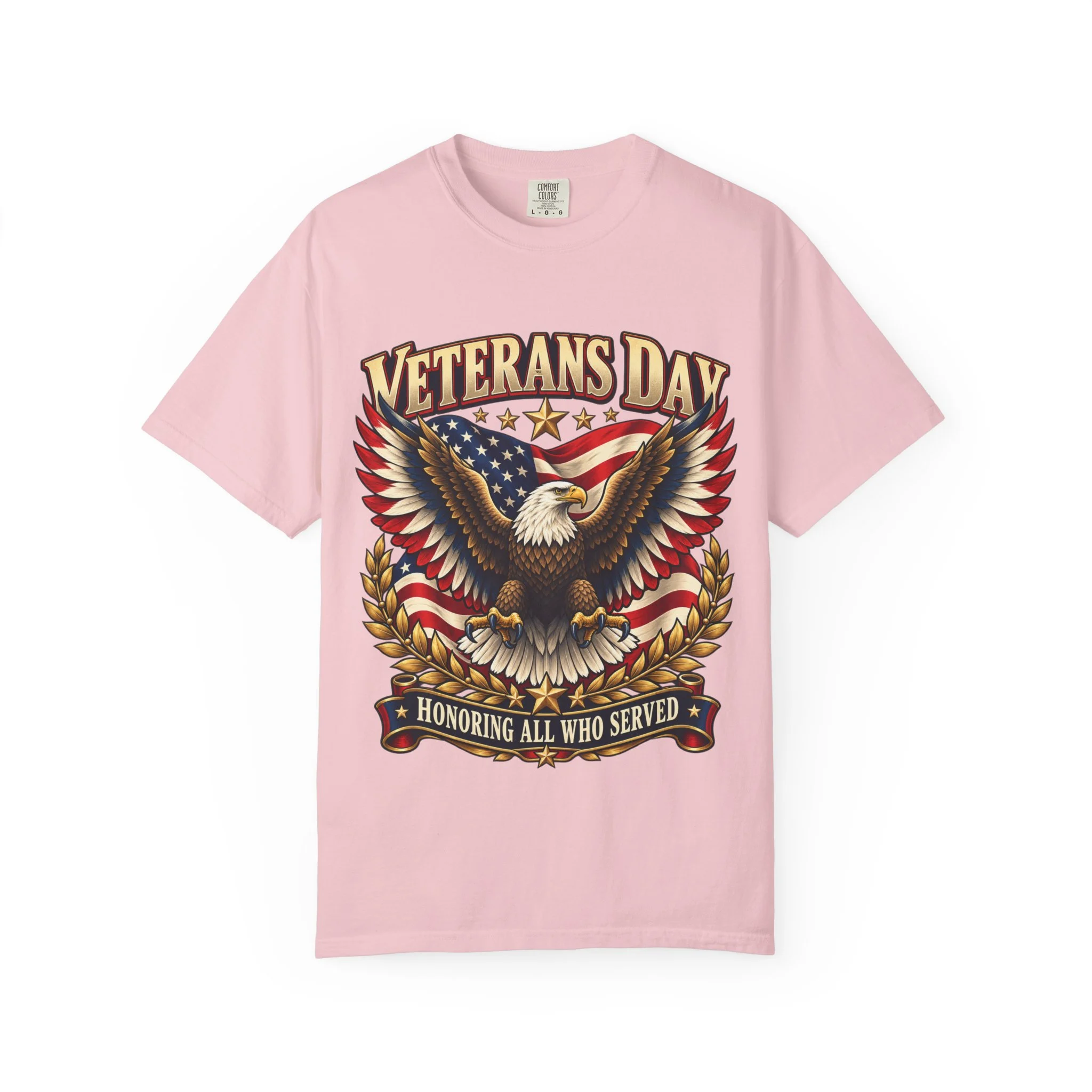 Veterans Unisex Garment-Dyed T-shirt - Image Front - Image 14
