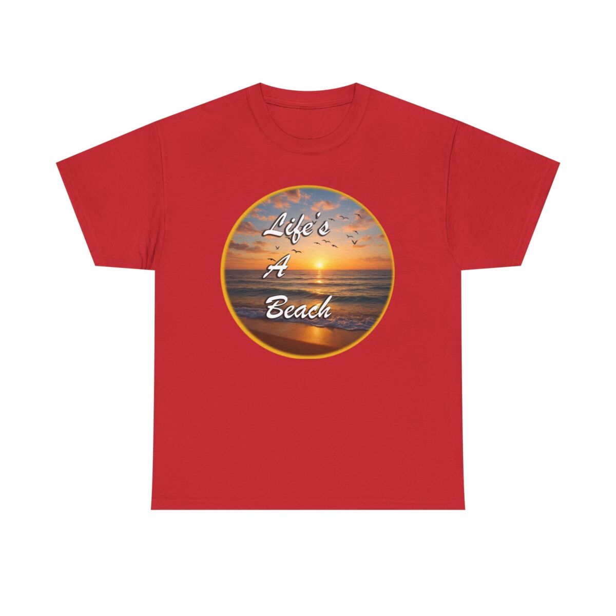 Sunset Vibe Tee, Life's a Beach Unisex T-Shirt, Summer Wear, Beach Lover Gift, Casual Wear, Vacation Top - Image 45
