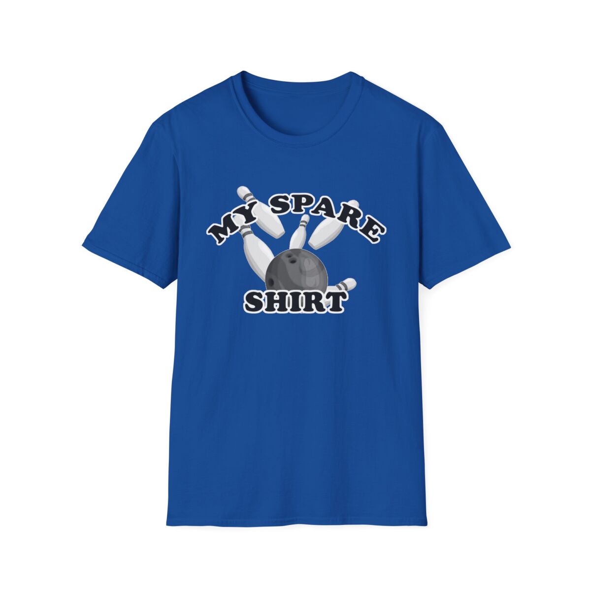 Funny Bowling T-Shirt, My Spare Shirt, Gift for Bowlers, Unisex Humor Tee, Bowling League Apparel, Casual Game Shirt - Image 7