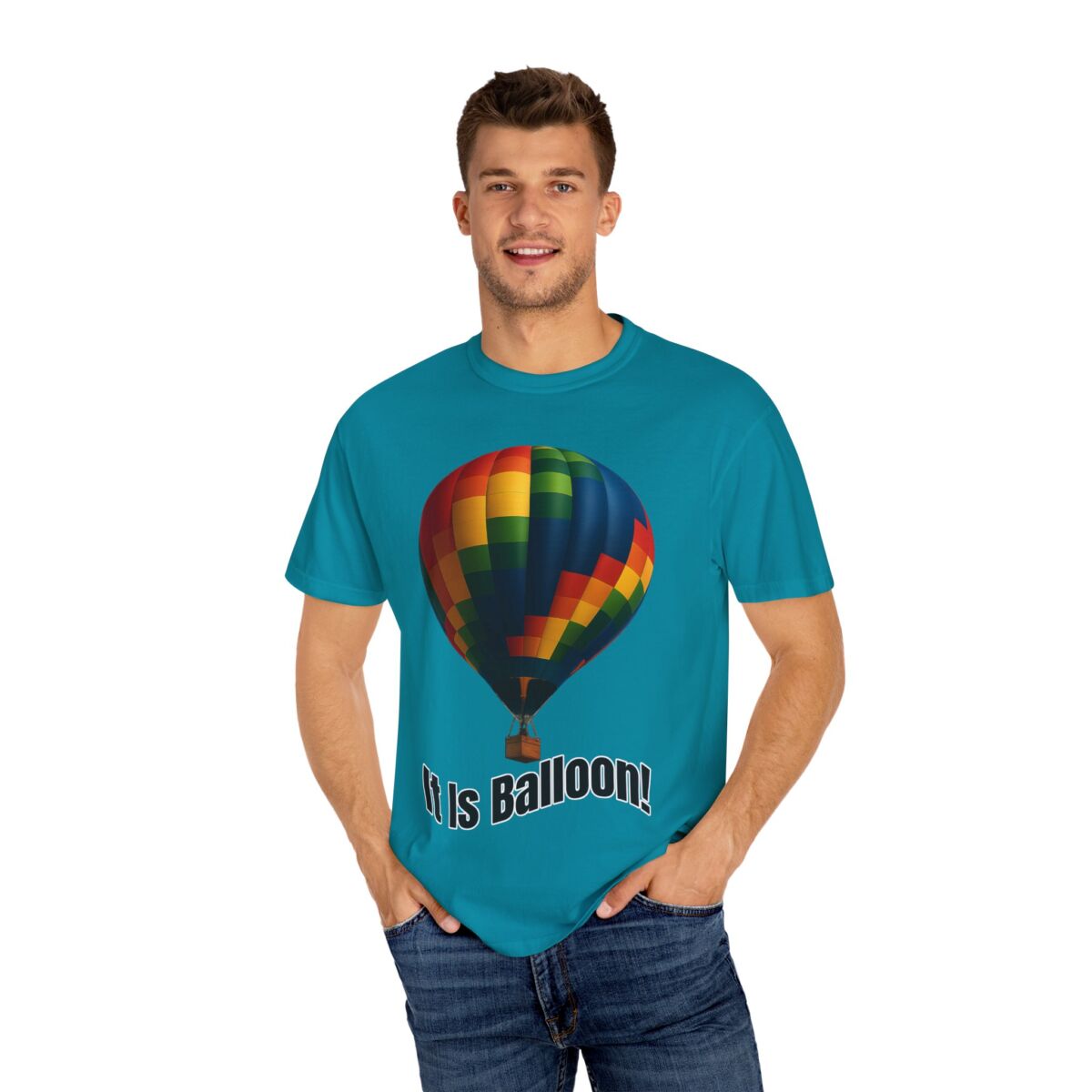 It Is Balloon!, Fun Graphic Tee for Adventure Lovers, Travel Shirt, Unique Gift, Casual Wear, Summer Style - Image 36