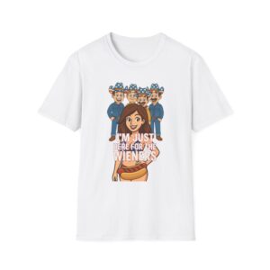 July 4th BBQ - I'm Just Here for the Wieners | Unisex Softstyle T-Shirt, BBQ Shirt, Humor Gift, Casual Wear, Festival Outfit