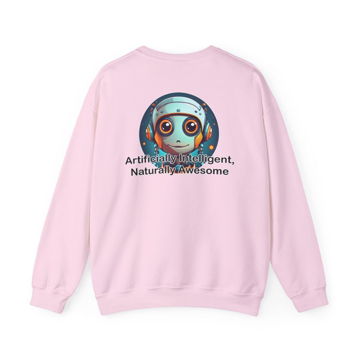 Artificially Intelligent Naturally Awesome Long Sleeve T-Shirt - Print On Back | Funny AI Geek Tee | Techie Nerd Gift for Men & Women - Image 34
