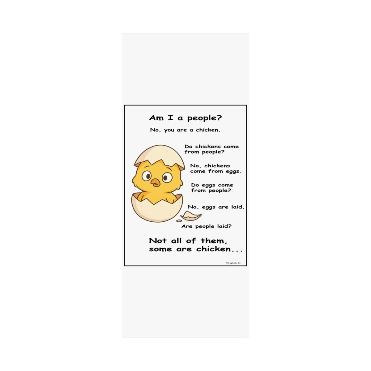 Humorous Poster Chicken Egg - Image 33