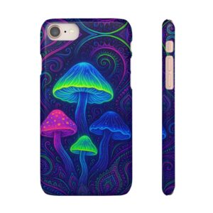 Mushroom Snap Cases, iPhone, Galaxy, Google, Psychedelic Phone Cover