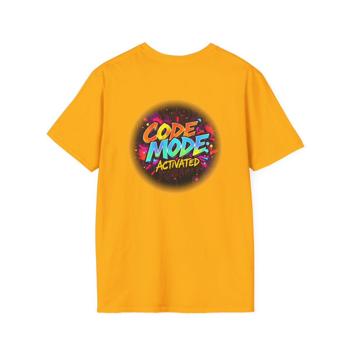 'Code Mode Activated T-Shirt' | Funny Programmer Tee | Geeky Coder Gift for Men & Women | Unisex Softstyle T-Shirt - Image 18