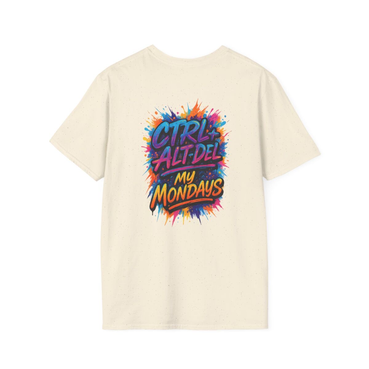 'Ctrl+Alt+Del My Mondays' T-Shirt | Funny Tech Humor Tee | Geek Office Life Shirt | Computer Programmer Work Week Gift - Image 22