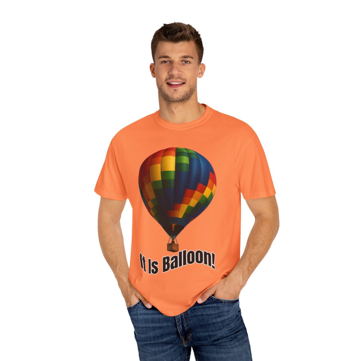 It Is Balloon!, Fun Graphic Tee for Adventure Lovers, Travel Shirt, Unique Gift, Casual Wear, Summer Style - Image 8