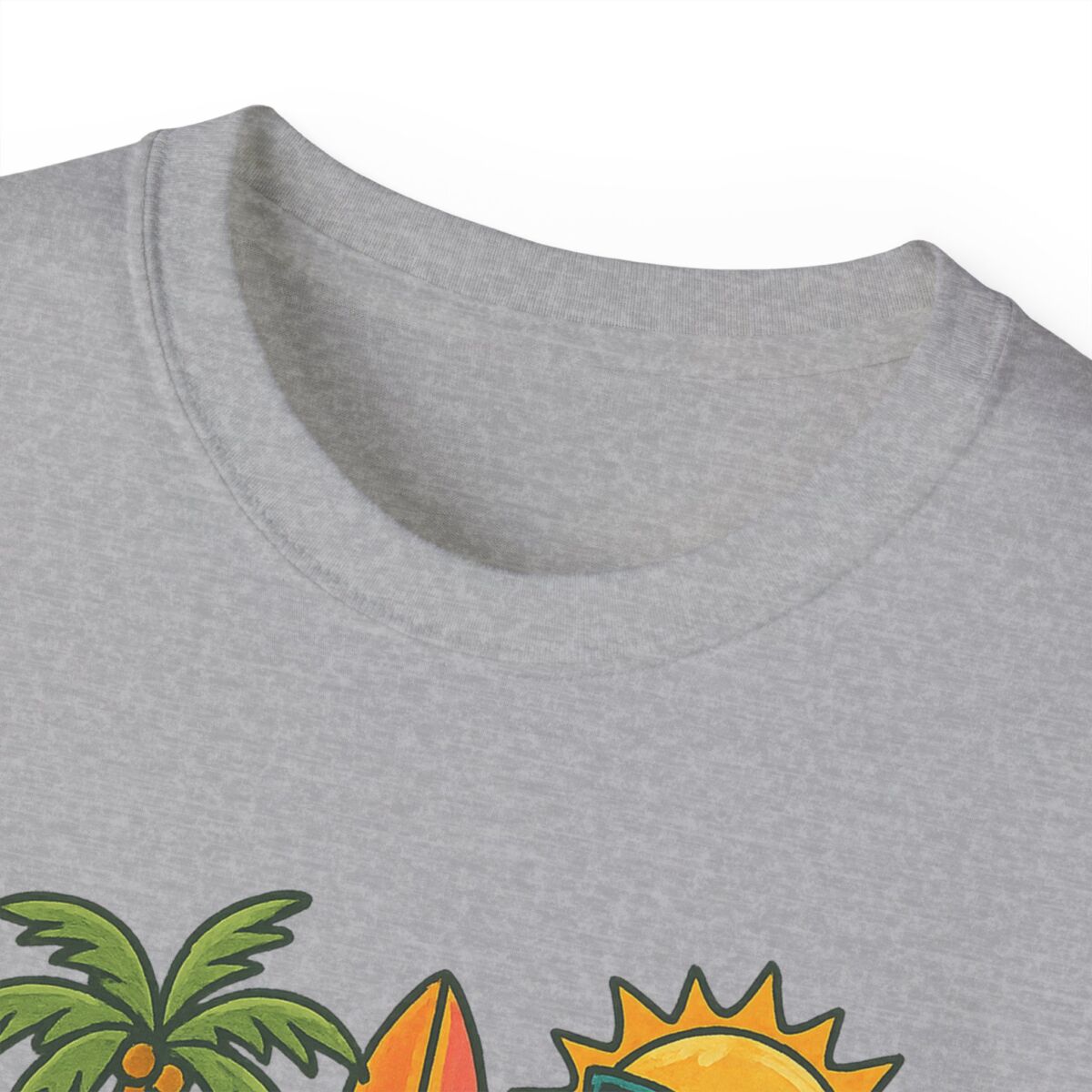 Life's A Beach Cotton Tee, Summer T-Shirt, Vacation Apparel, Beach Lover Gift, Casual Wear, Fun Graphic Tee - Image 11