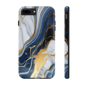 Faux Blue Marble Phone Cases, iPhone, Galaxy, Google
