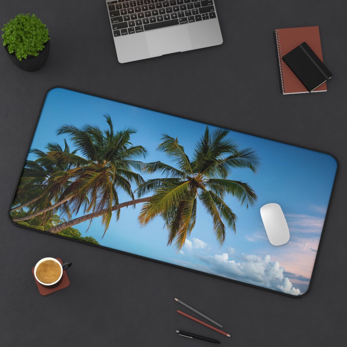 Beach Themed Gaming Mouse Pad 32 x 16in. - Image 4
