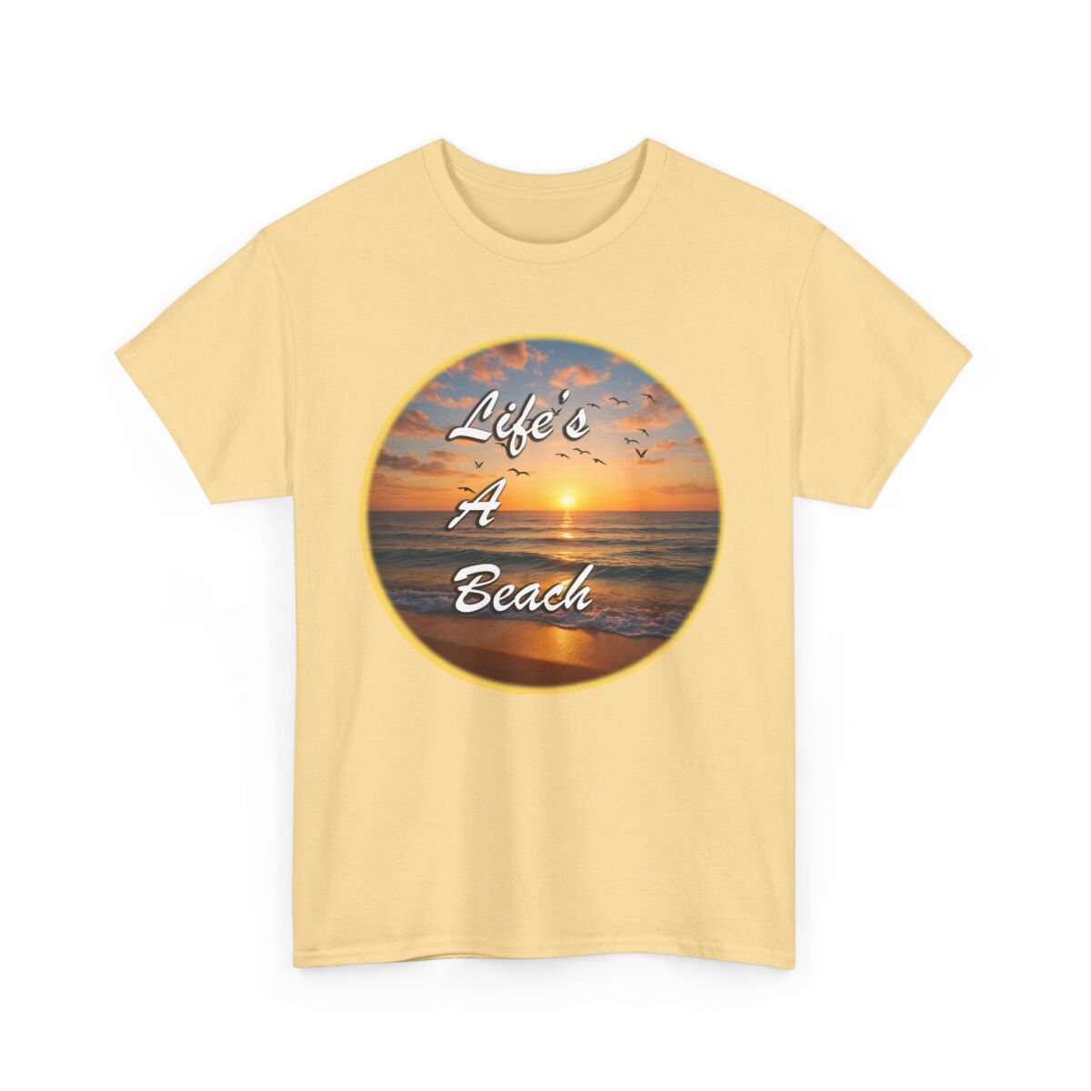 Sunset Vibe Tee, Life's a Beach Unisex T-Shirt, Summer Wear, Beach Lover Gift, Casual Wear, Vacation Top - Image 15