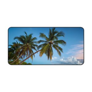 Beach Themed Gaming Mouse Pad 32 x 16in.
