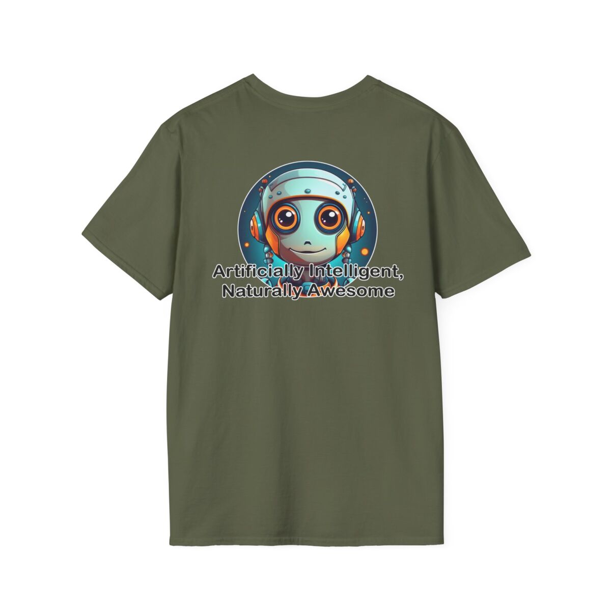 Artificially Intelligent Naturally Awesome T-Shirt | Funny AI Geek Tee | Tech Humor Shirt | Gift for Coders, Nerds & Science Fans - Image 22