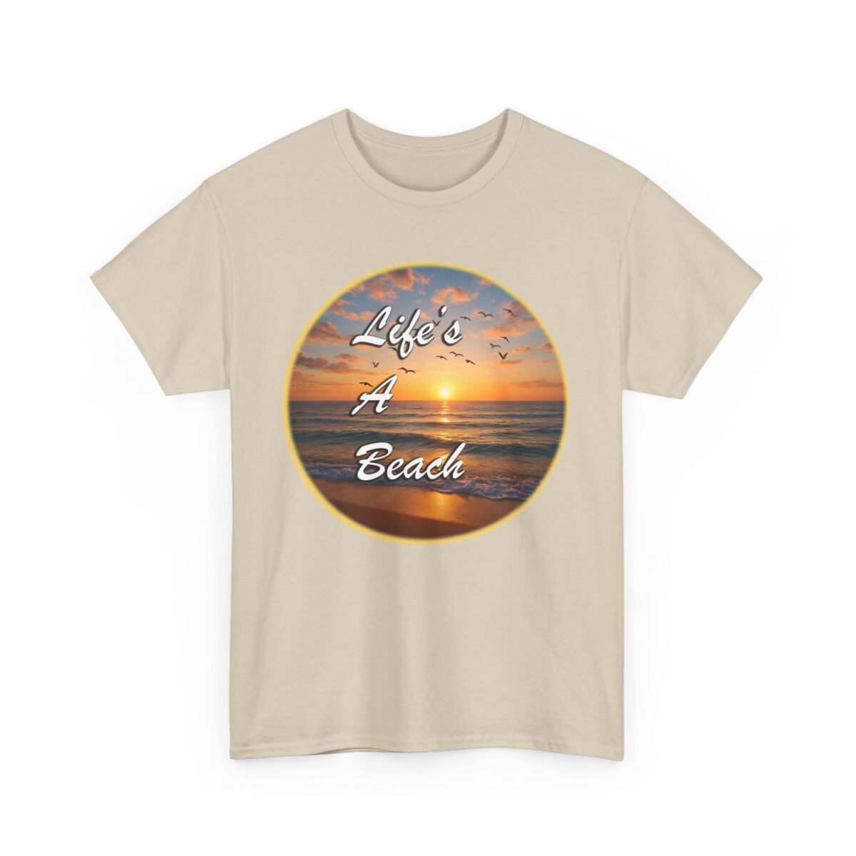 Sunset Vibe Tee, Life's a Beach Unisex T-Shirt, Summer Wear, Beach Lover Gift, Casual Wear, Vacation Top - Image 11