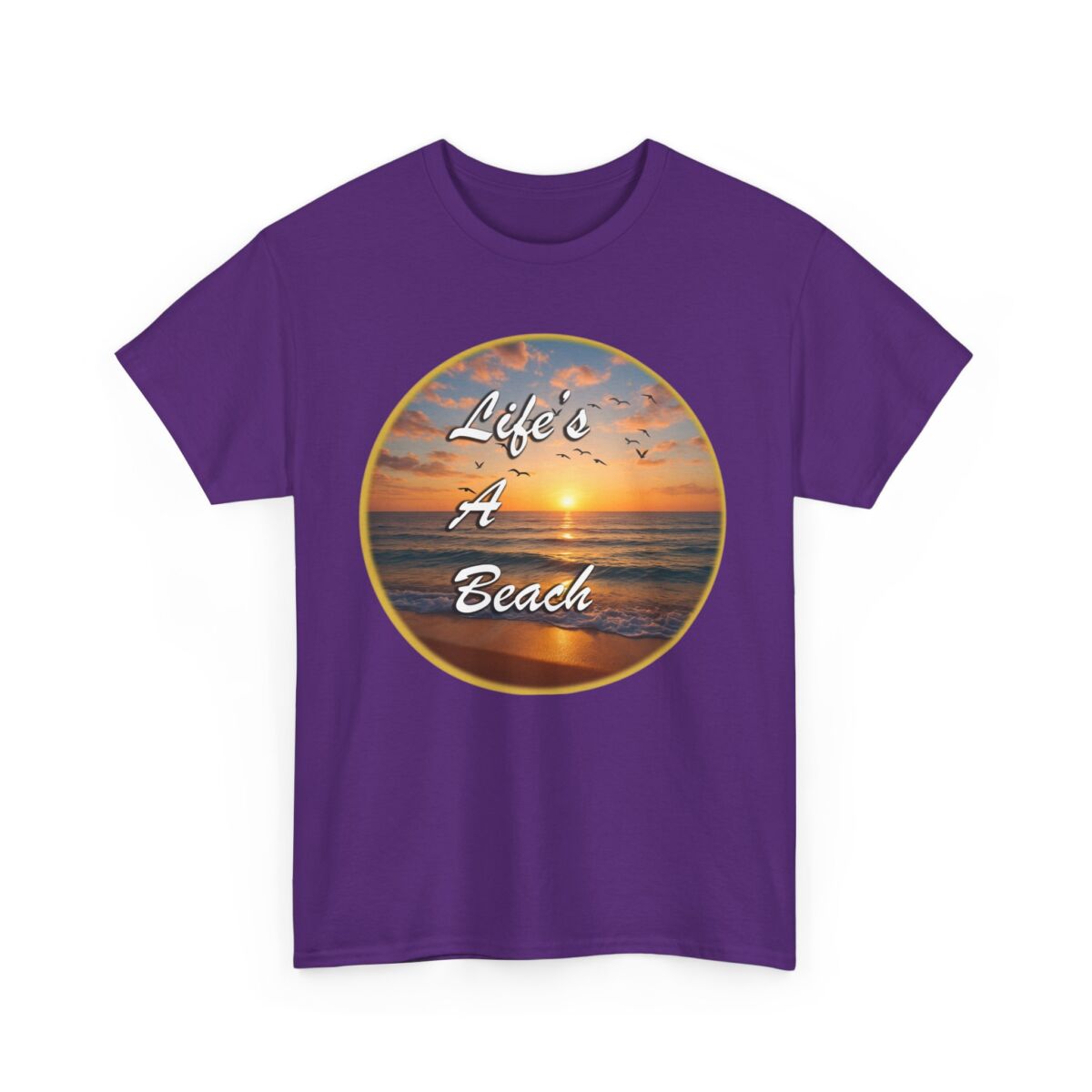 Sunset Vibe Tee, Life's a Beach Unisex T-Shirt, Summer Wear, Beach Lover Gift, Casual Wear, Vacation Top - Image 39